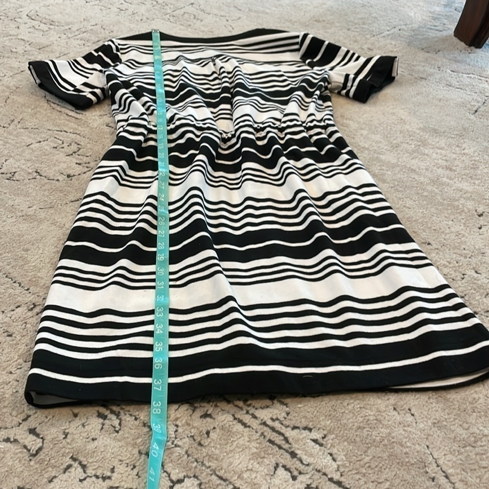 Dressbarn Button Down Black & White Dress - Picture 13 of 13